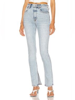 Alexander Wang Stovepipe Dipped Back Skinny in Pebble Beach